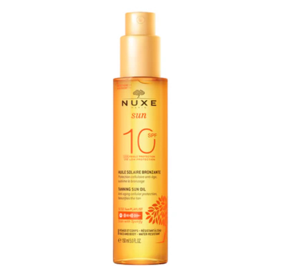 Nuxe Sunbathing oil, the ally for golden and protected skin-150ml