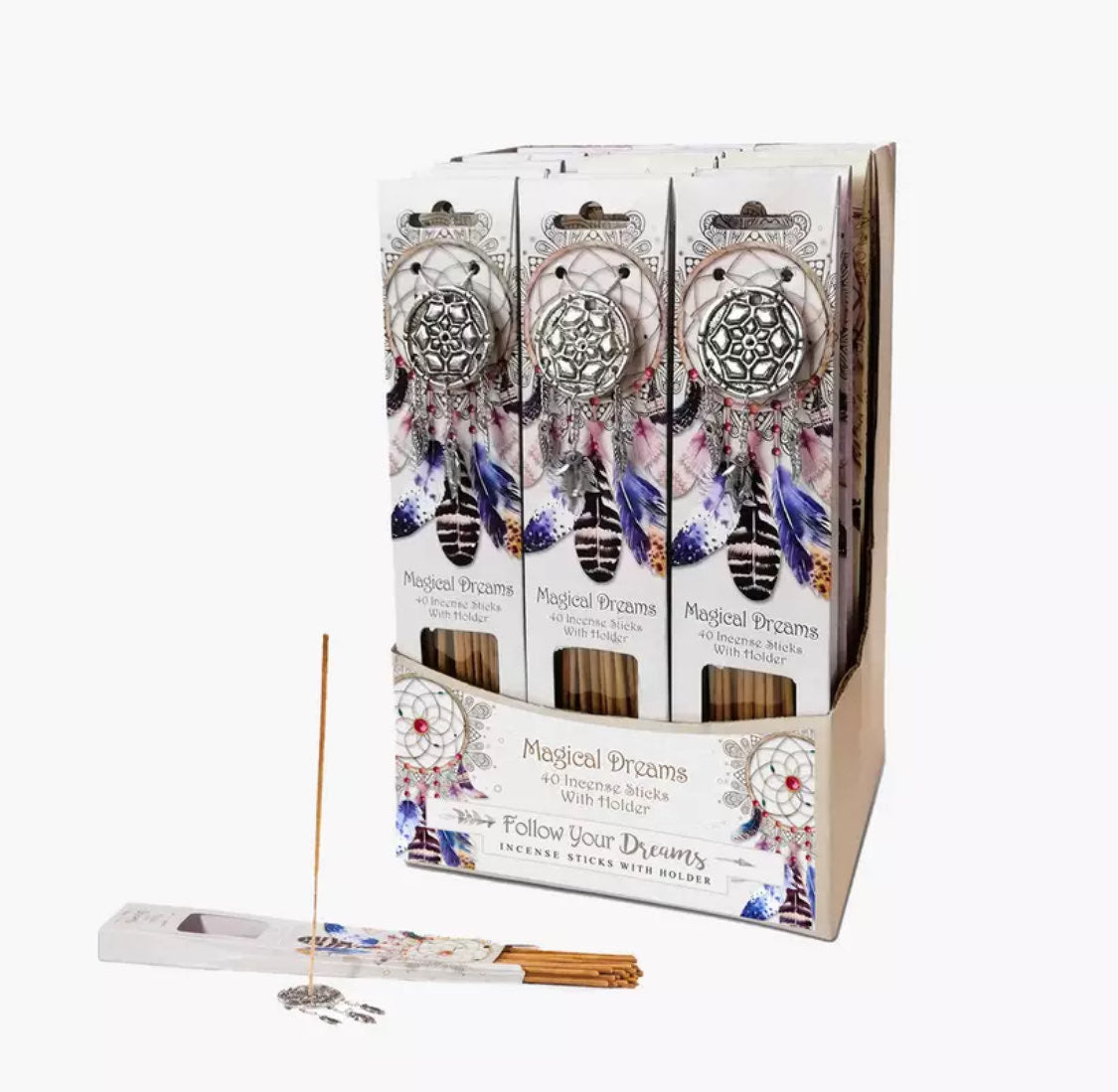 Magical Dream 40-Incense Sticks with Holder