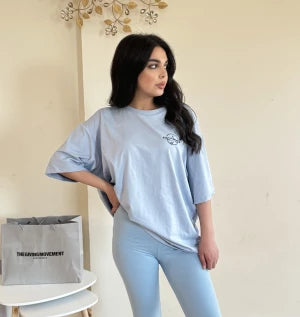 Baby blue t-shirt