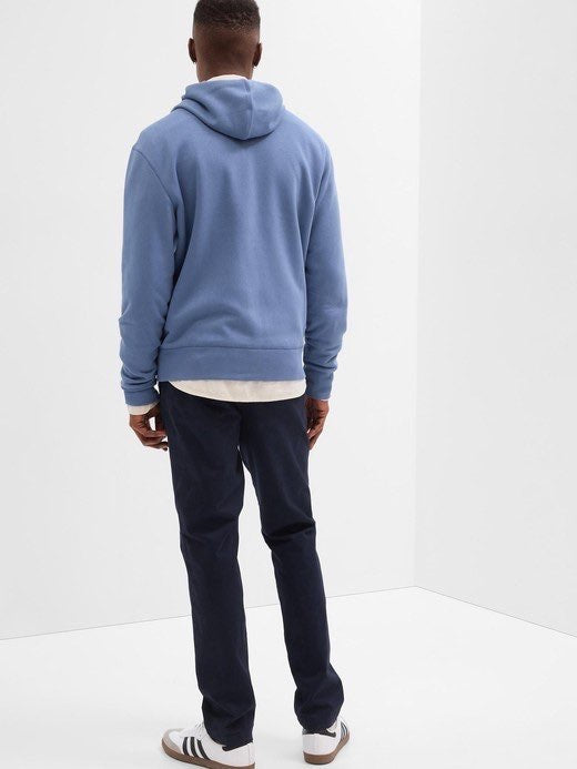 Gap Logo Zip Hoodie  Bainbridge Blue