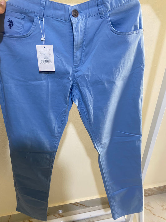 Baby blue polo pants  - 34