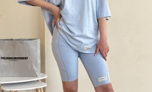 Baby blue short