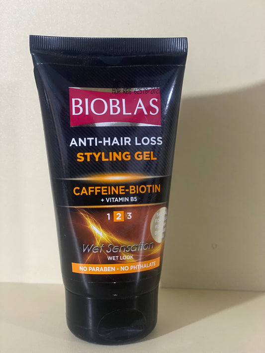 BIOBLAS WET SENSATION ANTI-HAIR LOSS HAIR GEL FOR MEN - 150 ML