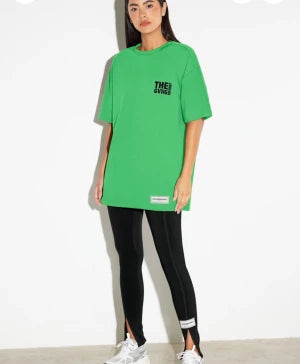 T-shirt Light Green with Front logo