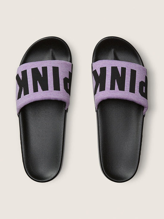 VICTORIA'S SECRET PINK Seamless Slides - Blue Bell - S