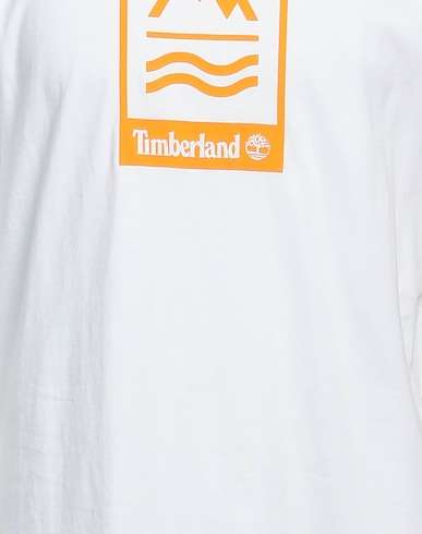 Timberland men white cotton t-shirt - XL