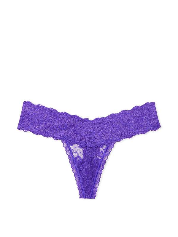 Victoria's Secret Lace Thong Panty - S