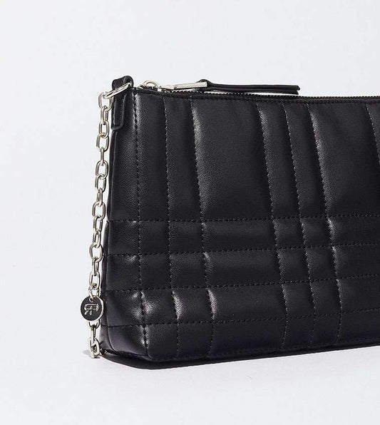 PARFOIS  BLACK CROSS BODY BAG