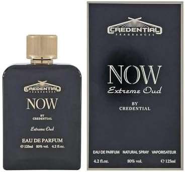 Credential Now Extreme Black Men Perfume EDP 125 ml