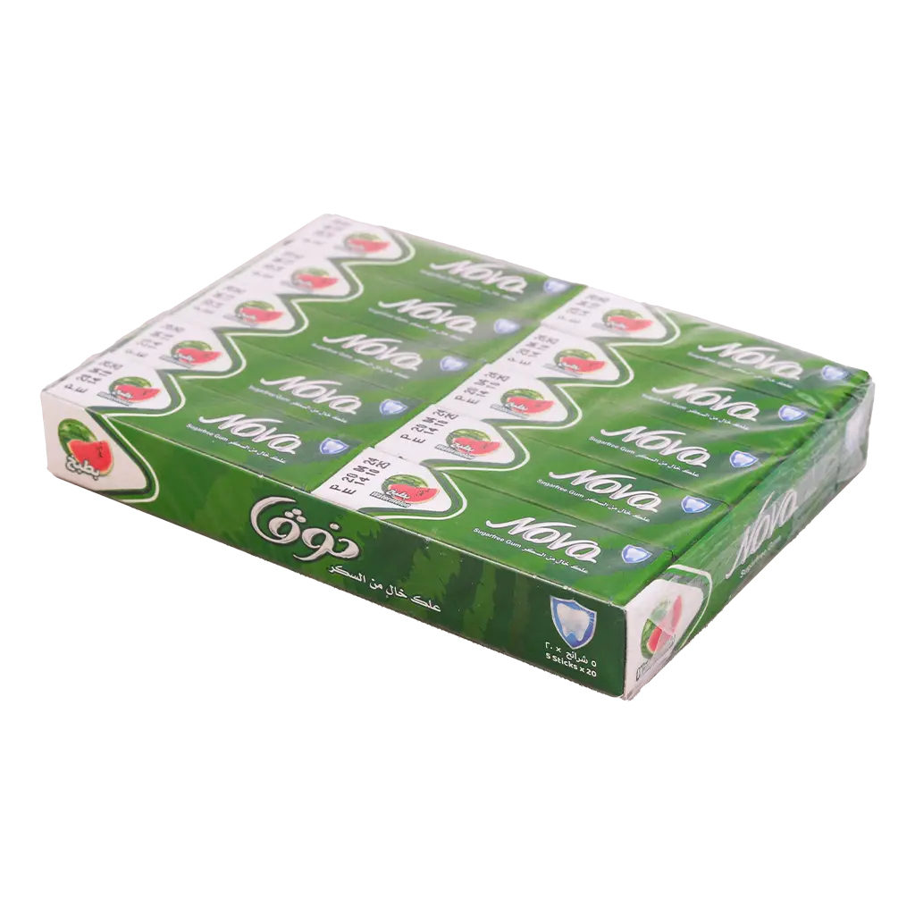 Nova Chewing Gum Water Melon 20 pcs 230 gr