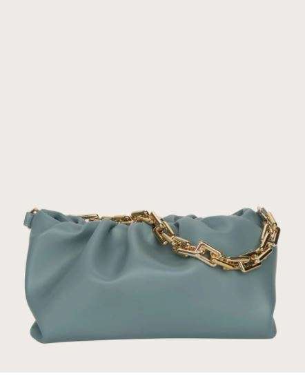 Shein Chain Ruched Bag