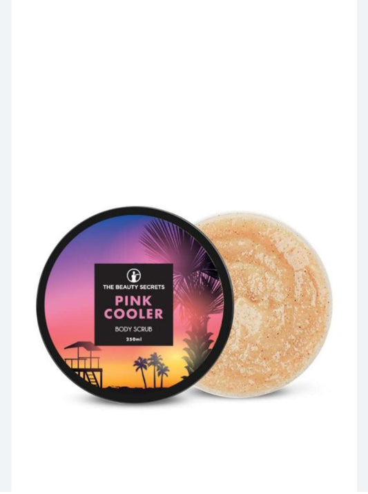 THE BEAUTY SECRETS PINK COOLER BODY SCRUB