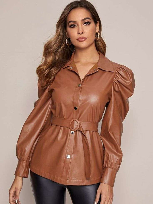 SHEIN Cold Shoulder Zip Up Bomber Jacket - M