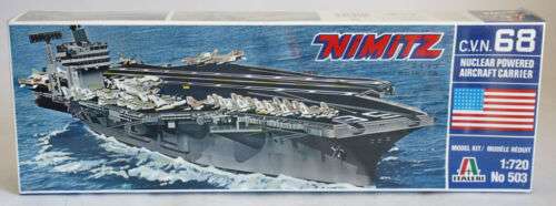 ITALERI Nimitz C.V.N 68 Nuclear Powered Aircraft Carrier