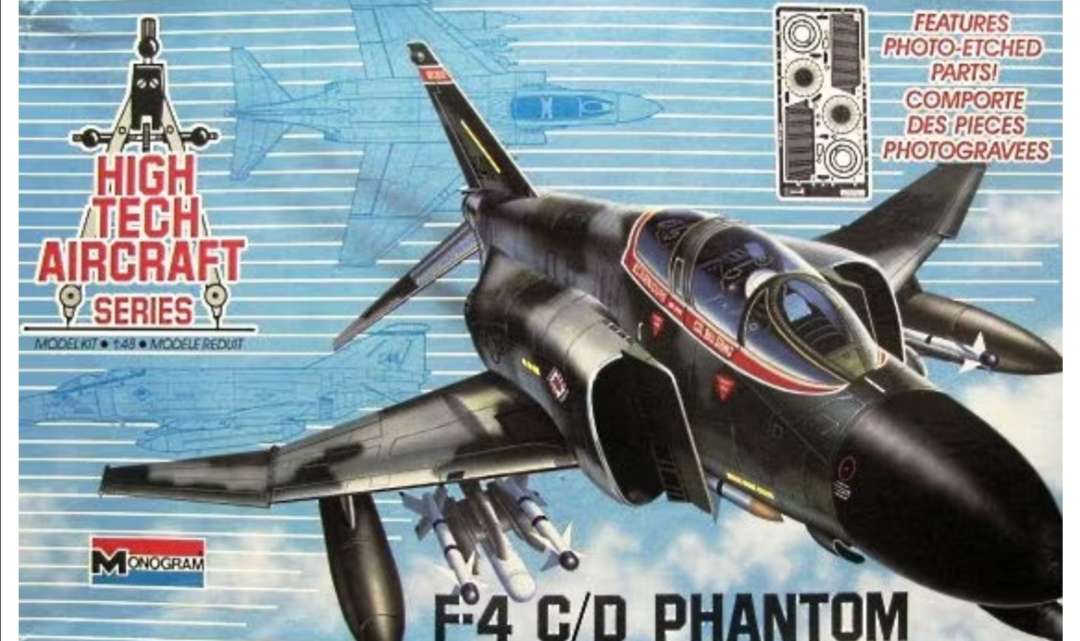 Monogram F-4C/D Phantom High Tech Aircraft Series