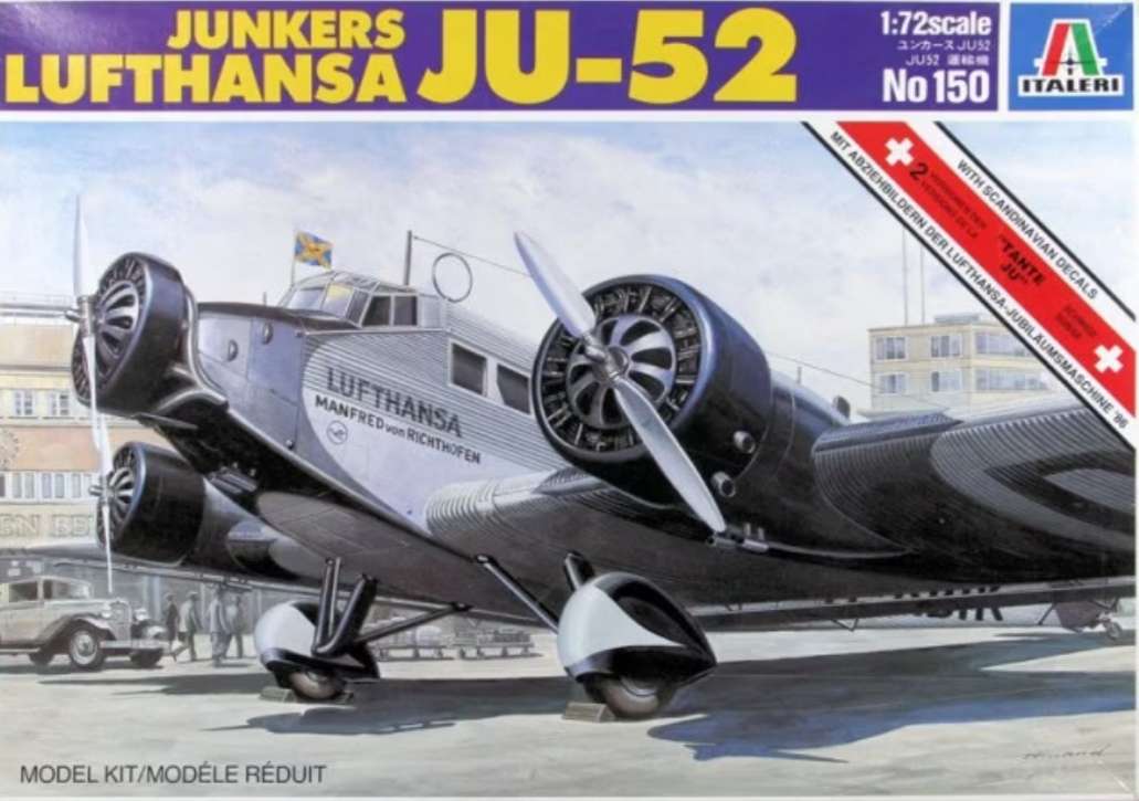 Italeri Junkers Ju-52 Lufthansa