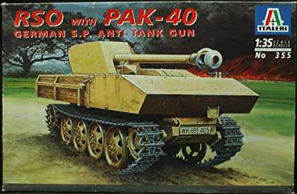 ITALERI RSO With Pak-40 German S.P. Anti Tank Gun