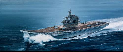 ITALERI Russian Aircraft Carrier Admiral Kuznetsov"