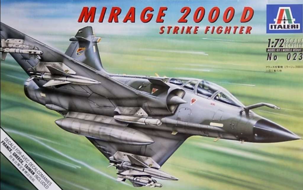 Italeri Mirage 2000 D